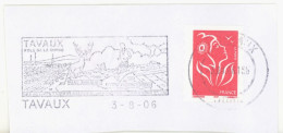 FRANCE. POSTMARK. TAVAUX. 2006 - 1961-....