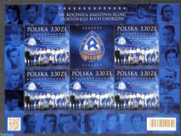 Poland 2020 Sportclub Ruch Chorzow M/s, Mint NH, Sport - Football - Sport (other And Mixed) - Unused Stamps