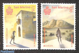 San Marino 2020 Europa, Old Postal Roads 2v, Mint NH, History - Europa (cept) - Post - Unused Stamps