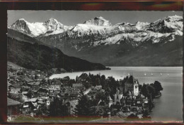 11303148 Oberhofen AG Schloss Oberhofen Am Thunersee Blick Auf Eiger, Moench, Ju - Sonstige & Ohne Zuordnung