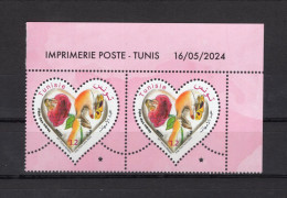 Tunisia/Tunisie 2024 - Mother's Day - Fête Des Mères - Pair Of Stamps - MNH** - Excellent Quality - Superb*** - Tunisie (1956-...)