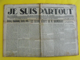 Journal Je Suis Partout Du 17 Février 1934. Doumergue Gignoux Stavisky Massacre De La Concorde - Altri & Non Classificati