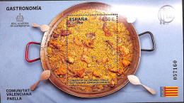 Spain 2022 Gastronomy, Paella Valenciana S/s, Mint NH, Health - Food & Drink - Nuevos
