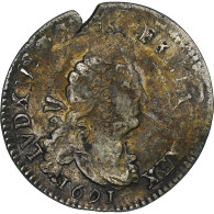 France, Louis XIV, 4 Sols Aux 2 L, 1691, Rouen, Réformé, Argent, TB+ - 1643-1715 Luigi XIV El Re Sole
