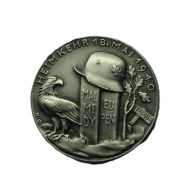 Belgien 1940 Eupen-Malmedy, Heimkehr, AE-Medaille (Weißmetall) Vz (EM081 - Ohne Zuordnung