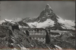 11303101 Gornergrat Zermatt Hotel Gornergrat Kulm Matterhorn Und Mont Cervin Gor - Autres & Non Classés