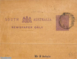 Australia, South Australia 1880 Wrapper 1/2d, Used, Used Postal Stationary - Sonstige & Ohne Zuordnung