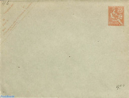 China (before 1949) 1903 French Post, Envelope 15c, Unused Postal Stationary - Other & Unclassified