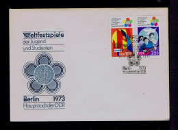 Sp10580 DDR "X Fêtes Students" Flags Musical  Youth Berlin 1973 - Autres & Non Classés