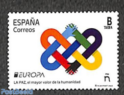 Spain 2023 Europa, Peace 1v, Mint NH, History - Various - Europa (cept) - Peace - Joint Issues - Ungebraucht