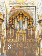 Poland 2023 Organ S/s, Mint NH, Performance Art - Religion - Music - Churches, Temples, Mosques, Synagogues - Ungebraucht