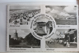 AK Norderney Mehrbildkarte (Nordstrand, Kaiserstrrasse Usw.) Gebraucht #PF579 - Sonstige & Ohne Zuordnung