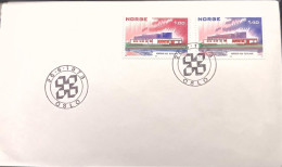 C) 1973. NORWAY. FDC. THE NORTH HOUSE. XF - Europe (Other)