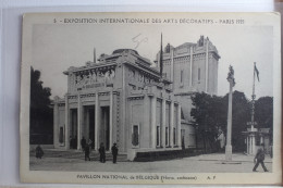 AK Paris Pavillon National De Belgique -Horta, Achitecte 1925 Ungebraucht #PF592 - Sonstige & Ohne Zuordnung