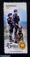 Guatemala 2023 National Police 1v, Mint NH, Nature - Various - Dogs - Police - Police - Gendarmerie