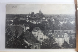 AK Erfurt Stadtansicht 1914 Gebraucht #PF717 - Otros & Sin Clasificación