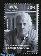 Spain 2023 Jorge Semprun 1v, Mint NH, Art - Authors - Unused Stamps