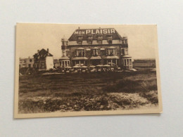 Carte Postale Ancienne (1937) Middelkerke (Crocodile) Hôtel Mon Plaisir Prop.Fl. Pinet - Middelkerke