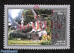 Laos 2024 Wat Xieng Khuan Overprint 1v, Mint NH - Laos