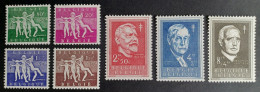 Belgie 1955 Antiteringzegels "Reeks Lentevreugde" Obp-979/985 MNH-Postfris - Nuovi