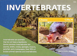 Ghana 2023 Invertebrates S/s, Mint NH, Nature - Animals (others & Mixed) - Sonstige & Ohne Zuordnung