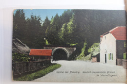 AK Bussang Tunnel B. Bussang - Deutsch-französische Genze Ungebraucht #PG168 - Autres & Non Classés