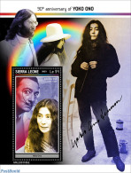 Sierra Leone 2023 Yoko Ono, Mint NH, History - Performance Art - Peace - Music - Art - Salvador Dali - Música