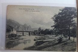 AK Bad Münster A. Stein Nahetal Und Eisenbahnbrücke Ungebraucht #PG141 - Other & Unclassified
