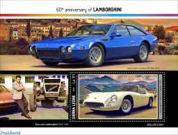 Sierra Leone 2023 Lamborghini, Mint NH, Transport - Automobiles - Autos