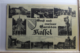AK Kassel Mehrbildkarte (Schlos, Rathaus Usw.) 1958 Gebraucht #PG342 - Andere & Zonder Classificatie