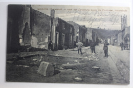 AK Woinville Nach D. Zerstörung D. Die Franzosen Feldpost 1915 Gebraucht #PG649 - Autres & Non Classés