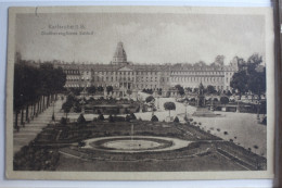 AK Karlsruhe Grossherzogliches Schloss 1910 Gebraucht #PG559 - Other & Unclassified