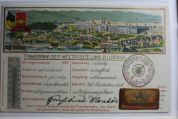 AK Lüttich Panorama Der Weiltausstellung Zu Lüttich 1905 Gebraucht #PG805 - Andere & Zonder Classificatie