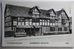 AK Stratford-upon-Avon Shakespeares Geburtshaus Ungebraucht #PH012 - Sonstige & Ohne Zuordnung