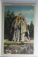 AK Wyoming Teepee Fountain, Thermopolis Ungebraucht #PH081 - Other & Unclassified