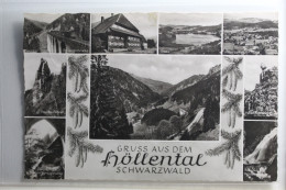 AK Höllental Im Schwarzwald Mehrbildkarte 1959 Gebraucht #PH200 - Other & Unclassified