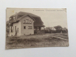 Carte Postale Ancienne (1927) Knocke-Zoute Le Chemin Des Oyats Villa Kinderlust - Knokke