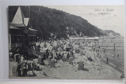 AK Sellin Auf Rügen Strandleben 1909 Gebraucht #PH459 - Other & Unclassified
