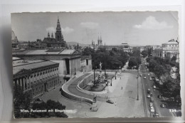 AK Wien Parlament Mit Ringstrasse 1965 Gebraucht #PH242 - Autres & Non Classés