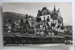 AK Assmannshausen Am Rhein Hotel Krone 1956 Gebraucht #PH457 - Andere & Zonder Classificatie