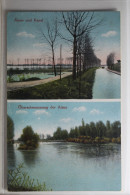 AK Aisne Mehrbildkarte (Kanal - Überschwemmung) 1916 Gebraucht #PH345 - Autres & Non Classés