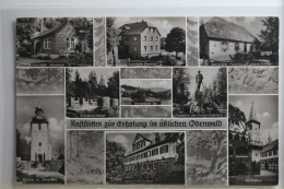 AK Odenwald Mehrbildkarte (Jagdschloss Eulbach Usw.) Gebraucht #PH471 - Andere & Zonder Classificatie