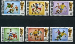 Togo 1017-1022 A Postfrisch Fußball WM 1974 #GB611 - Togo (1960-...)