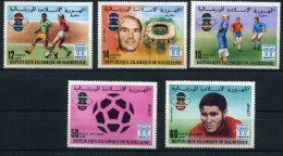 Mauretanien 584-588 Postfrisch Fußball WM 1978 #GB615 - Mauritanie (1960-...)