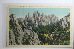 AK USA Cathedral Spires F. Needles Highway, Custer State Park Ungebraucht #PH605 - Autres & Non Classés