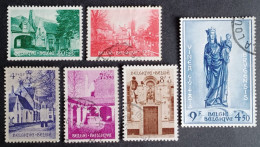 Belgie 1954 Begijnhof Van Brugge Obp-946/951 Used - Oblitérés