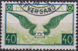 1929 Flugpost Schweiz ⵙ Zum:CH F15, Mi:CH 234x,Yt:CH.PA14, Brief Mit Flügeln - Usados