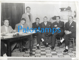 229182 ARGENTINA TUCUMAN GOBERNADOR FERNANDO RIERA 1951 INSCRIPCION AFILIADOS 18 X 13 PHOTO NO POSTCARD - Argentina