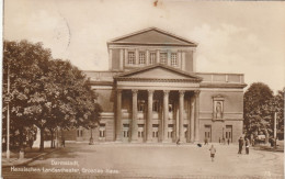 DE335   --  DARMSTADT  --  HESSISCHE LANDESTHEATER , GROSSES HAUS  --  1925 - Darmstadt