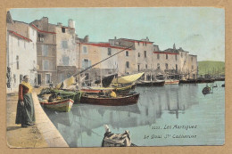 LES MARTIGUES LE QUAI S. CATHERINE N°H556 - Martigues